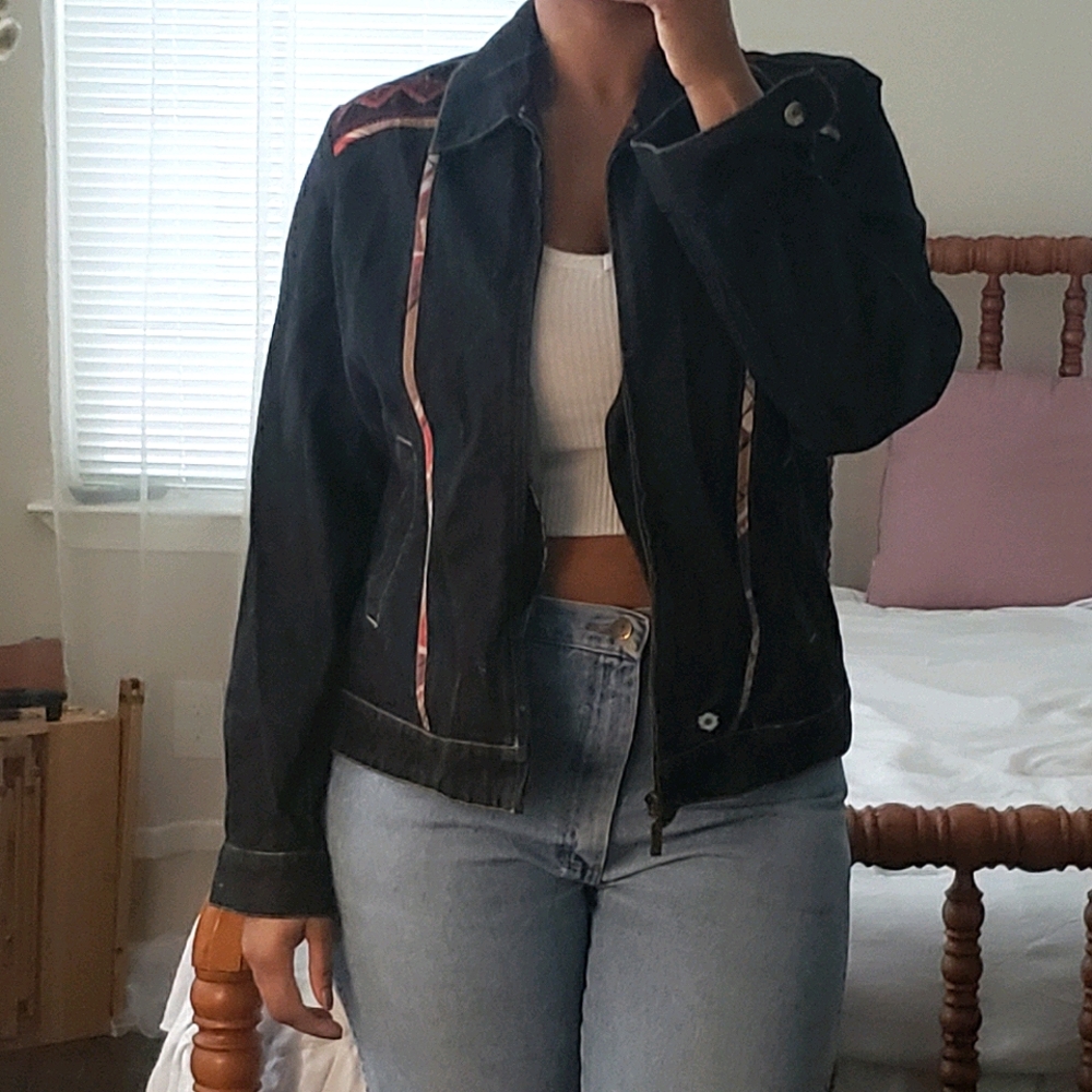 Beaded Demin Jacket